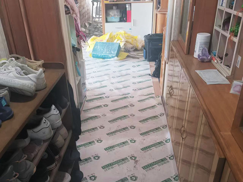 室內局部改造過道保護